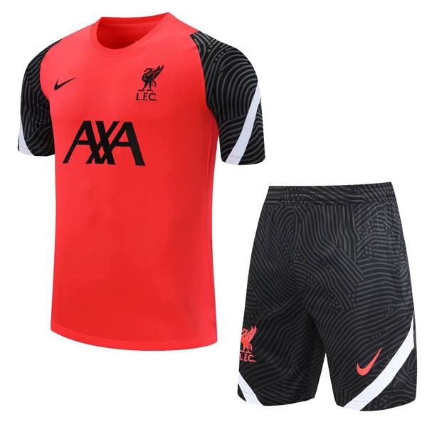 Entrenamiento Liverpool Conjunto Completo 2020-2021 Rojo Negro